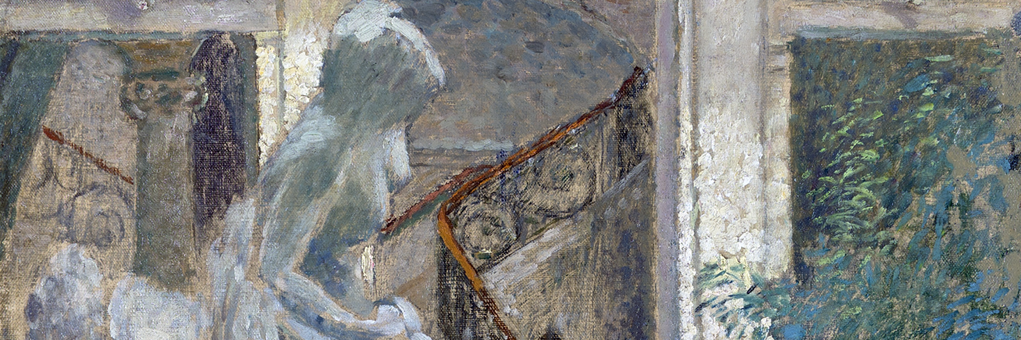 Vista del Museo Nacional de Bellas Artes. Pablo Burchard Eggeling. Detalle. Colección MNBA.